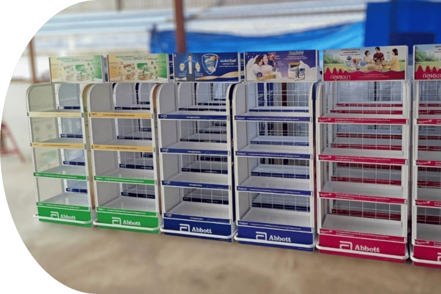 รับผลิตชั้นวางขายสินค้า